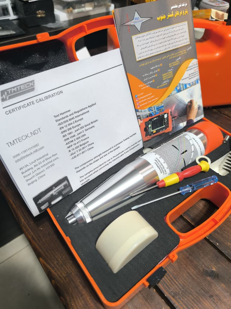 چکش اشمیت آنالوگ بتن برندTMTECK